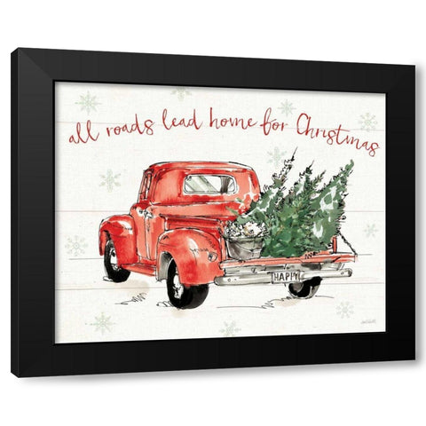 Modern Farmhouse IX Christmas Black Modern Wood Framed Art Print by Tavoletti, Anne