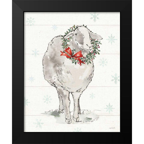 Modern Farmhouse XI Christmas Black Modern Wood Framed Art Print by Tavoletti, Anne