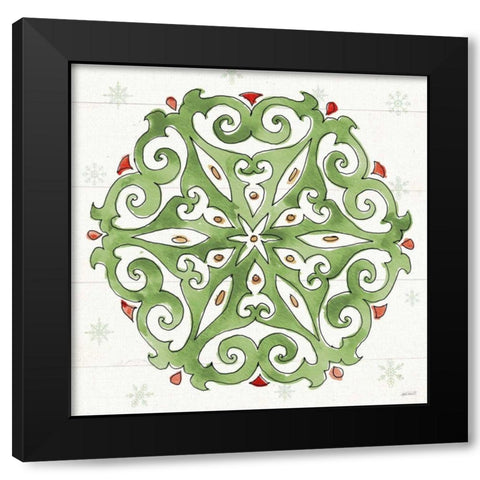 Modern Farmhouse XV Christmas Black Modern Wood Framed Art Print by Tavoletti, Anne