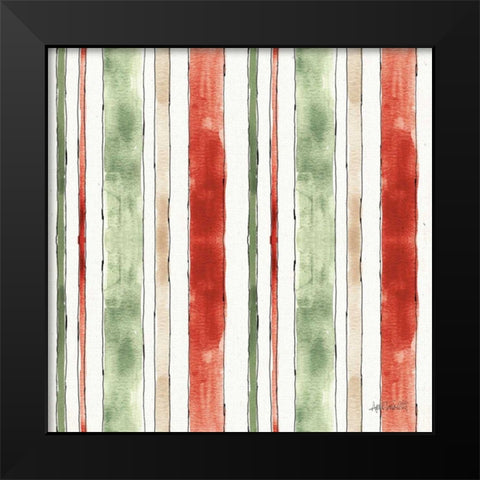 Modern Farmhouse Pattern V Christmas Black Modern Wood Framed Art Print by Tavoletti, Anne