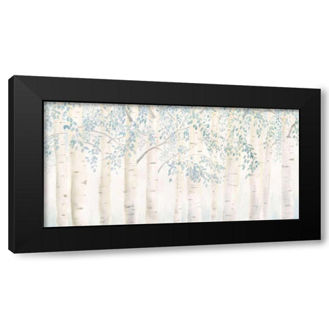 Fresh Forest Black Modern Wood Framed Art Print by Wiens, James