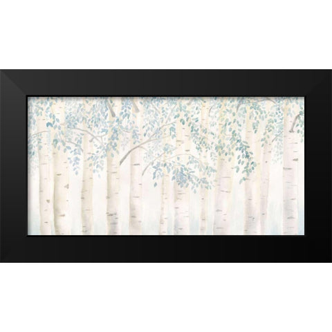 Fresh Forest Black Modern Wood Framed Art Print by Wiens, James