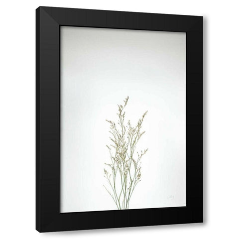 Simple Stems V Black Modern Wood Framed Art Print by Bradley, Felicity