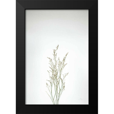 Simple Stems V Black Modern Wood Framed Art Print by Bradley, Felicity