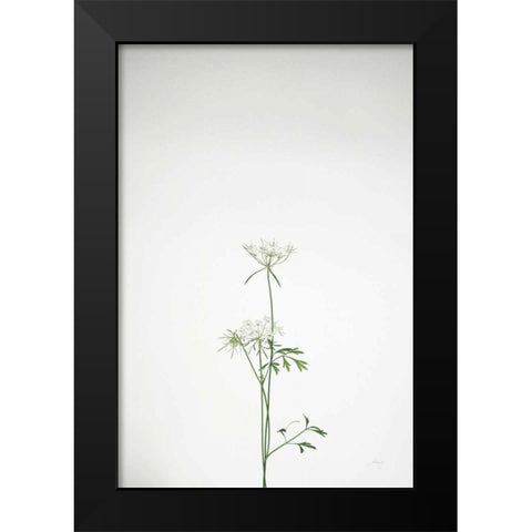 Simple Stems VI Black Modern Wood Framed Art Print by Bradley, Felicity