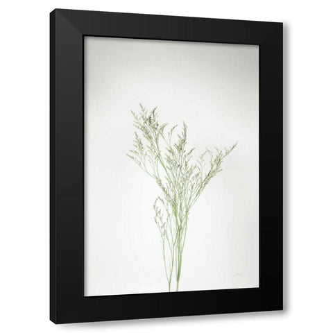 Simple Stems VII Black Modern Wood Framed Art Print with Double Matting by Bradley, Felicity
