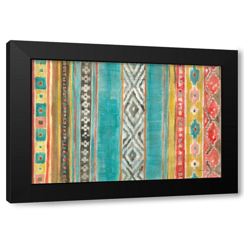 Spirit of the Andes Black Modern Wood Framed Art Print with Double Matting by Nai, Danhui