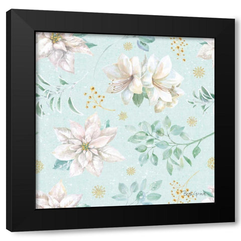 Winter Coast Pattern IB Black Modern Wood Framed Art Print by Grove, Beth