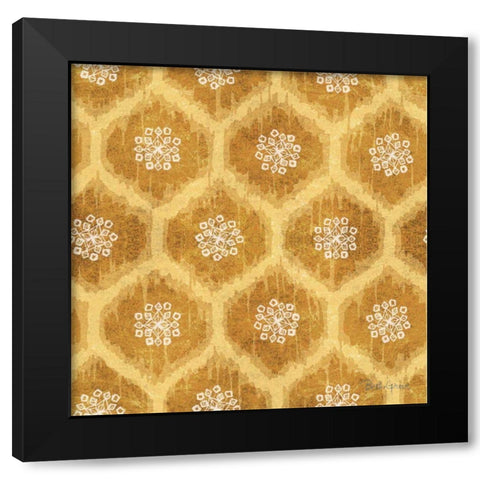 Winter Coast Pattern VF Black Modern Wood Framed Art Print with Double Matting by Grove, Beth