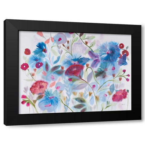 You Told Me You Loved Me Black Modern Wood Framed Art Print with Double Matting by Davis, Joan E.