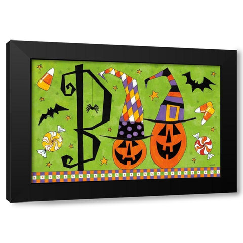 Spooky Fun IV Black Modern Wood Framed Art Print by Tavoletti, Anne