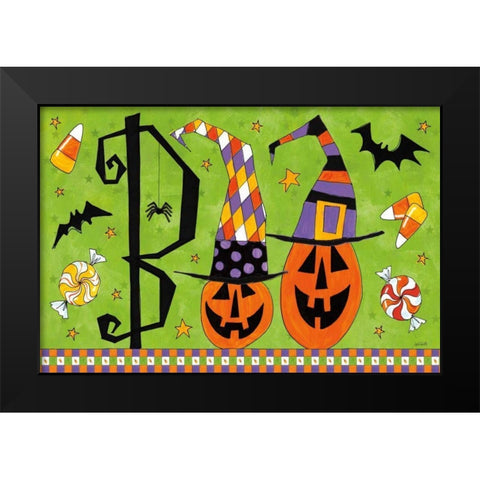 Spooky Fun IV Black Modern Wood Framed Art Print by Tavoletti, Anne