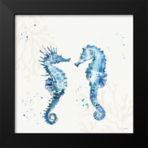 Deep Sea III No Words Black Modern Wood Framed Art Print by Tavoletti, Anne