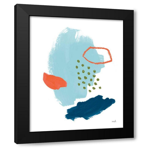 Eternal Optimist II Black Modern Wood Framed Art Print with Double Matting by Hershey, Moira