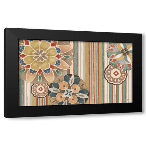 Playfully II Black Modern Wood Framed Art Print with Double Matting by Brissonnet, Daphne