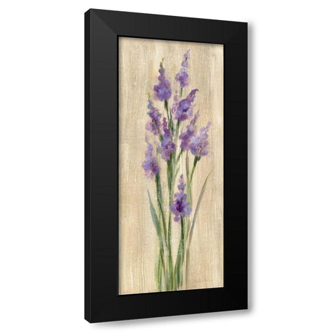 Farm Flower II Black Modern Wood Framed Art Print with Double Matting by Vassileva, Silvia
