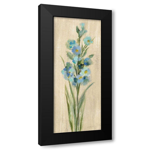 Farm Flower IV Black Modern Wood Framed Art Print by Vassileva, Silvia