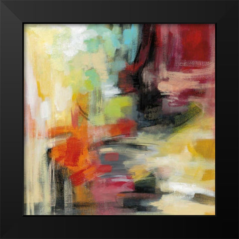 Kyoto Summer Black Modern Wood Framed Art Print by Vassileva, Silvia