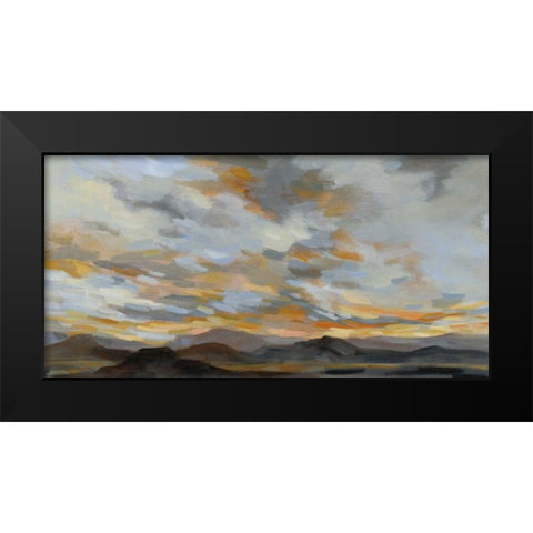 High Desert Sky I Black Modern Wood Framed Art Print by Vassileva, Silvia