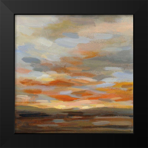 High Desert Sky II Black Modern Wood Framed Art Print by Vassileva, Silvia