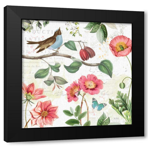 Studio Botanicals II Black Modern Wood Framed Art Print with Double Matting by Pertiet, Katie