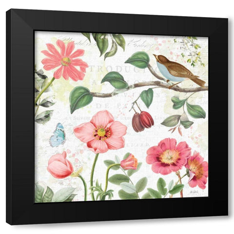 Studio Botanicals III Black Modern Wood Framed Art Print with Double Matting by Pertiet, Katie