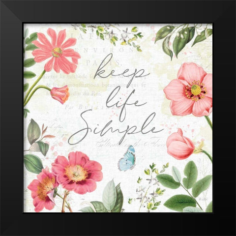 Studio Botanicals IV Black Modern Wood Framed Art Print by Pertiet, Katie