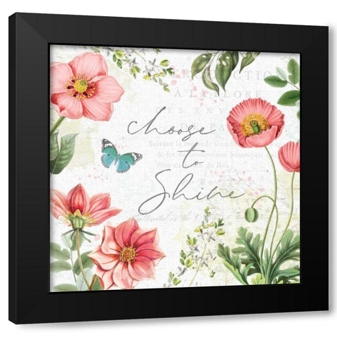 Studio Botanicals V Black Modern Wood Framed Art Print with Double Matting by Pertiet, Katie