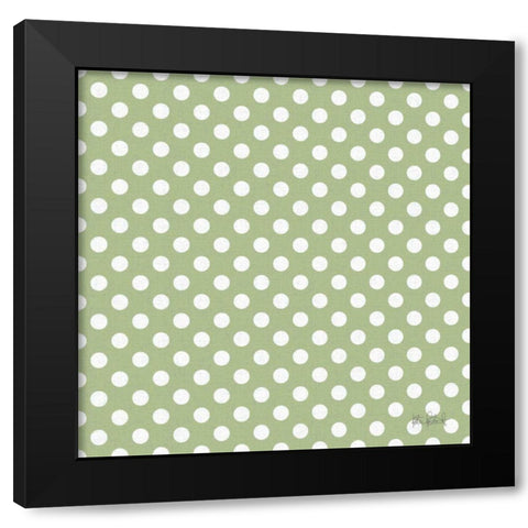Studio Botanicals Pattern IVE Black Modern Wood Framed Art Print by Pertiet, Katie