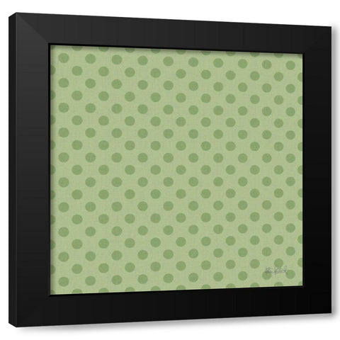 Studio Botanicals Pattern IVH Black Modern Wood Framed Art Print by Pertiet, Katie