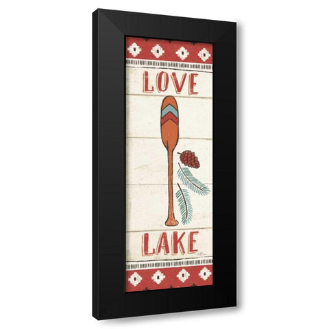 Vintage Lake XII Black Modern Wood Framed Art Print by Penner, Janelle