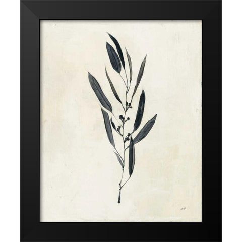 Botanical Study I Black Modern Wood Framed Art Print by Purinton, Julia