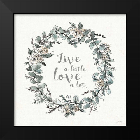 Modern Farmhouse VI Live Black Modern Wood Framed Art Print by Tavoletti, Anne