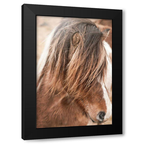 Elska I Black Modern Wood Framed Art Print with Double Matting by Marshall, Laura