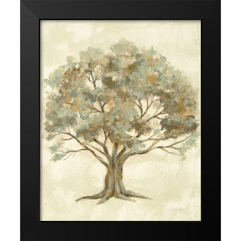 Ethereal Tree II Black Modern Wood Framed Art Print by Vassileva, Silvia