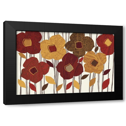 Spice It Up Black Modern Wood Framed Art Print by Adams, Sarah
