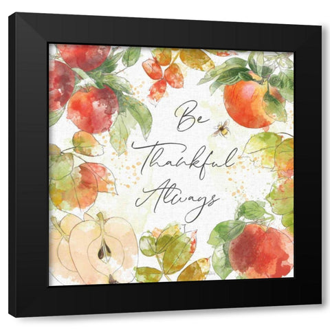 Orchard Harvest II Black Modern Wood Framed Art Print with Double Matting by Pertiet, Katie