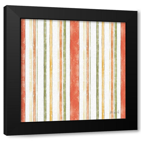 Orchard Harvest Pattern III Black Modern Wood Framed Art Print by Pertiet, Katie