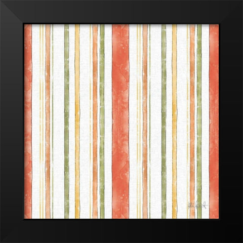 Orchard Harvest Pattern III Black Modern Wood Framed Art Print by Pertiet, Katie