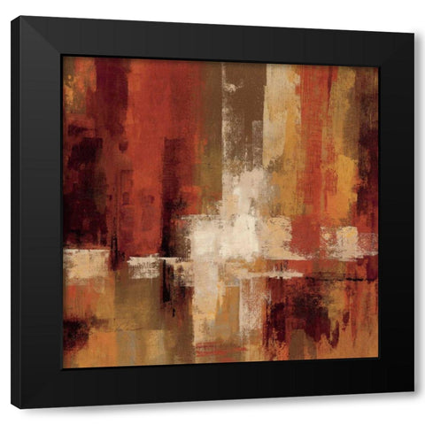 Castanets Crop Black Modern Wood Framed Art Print by Vassileva, Silvia