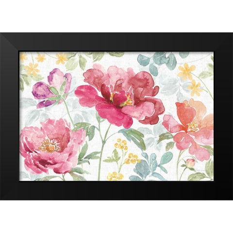 Springtime Bloom I Black Modern Wood Framed Art Print by Grove, Beth