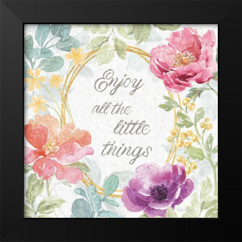 Springtime Bloom VI Black Modern Wood Framed Art Print by Grove, Beth