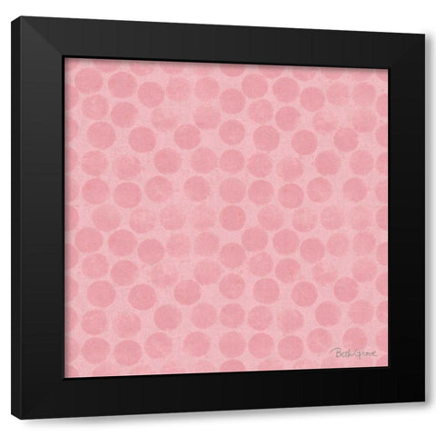 Springtime Bloom Pattern IIIA Black Modern Wood Framed Art Print by Grove, Beth
