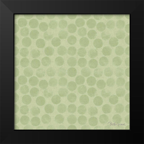 Springtime Bloom Pattern IIIB Black Modern Wood Framed Art Print by Grove, Beth