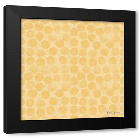 Springtime Bloom Pattern IIID Black Modern Wood Framed Art Print by Grove, Beth