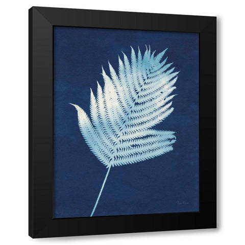 Nature By The Lake - Ferns III Black Modern Wood Framed Art Print by Rhue, Piper