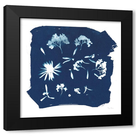 Nature By The Lake - Flowers IV Black Modern Wood Framed Art Print by Rhue, Piper