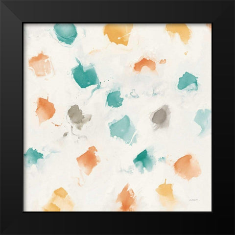 Sunflower Nougat II Black Modern Wood Framed Art Print by Schick, Mike