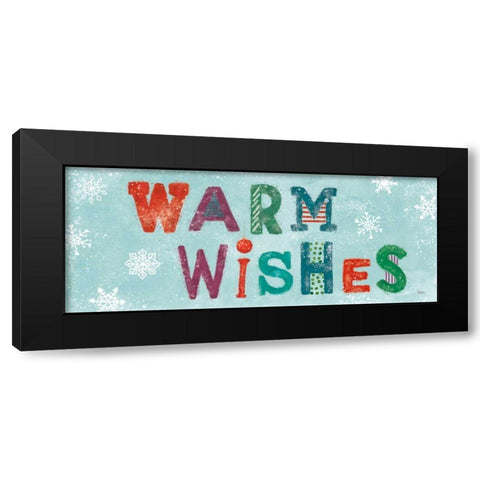 Festive Forest IV Black Modern Wood Framed Art Print with Double Matting by Charron, Veronique