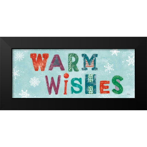 Festive Forest IV Black Modern Wood Framed Art Print by Charron, Veronique